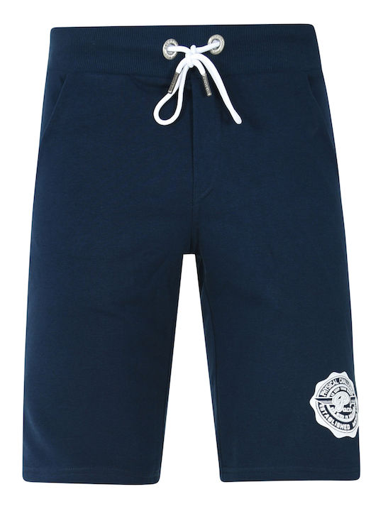 Paco & Co Αθλητική Ανδρική Βερμούδα Navy Μπλε