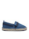 Kids Espradrilles with Hoop & Loop Closure Blue