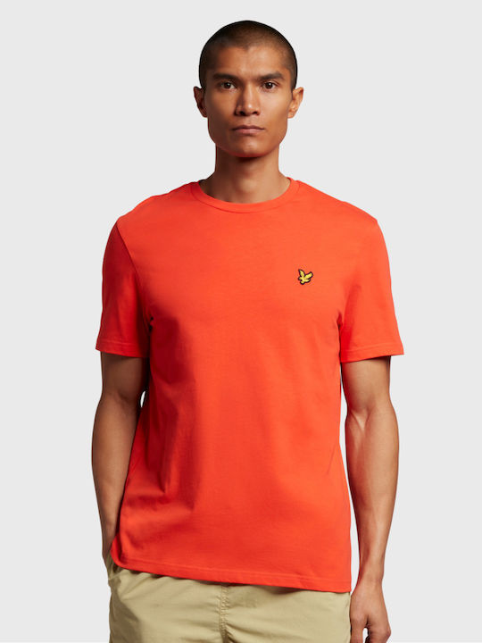 Lyle and Scott Men's Short Sleeve T-shirt Red F...