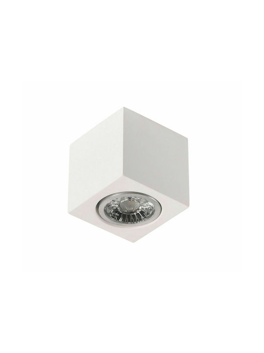 Optonica Single Spot with Socket GU10 in White Color