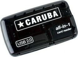 Caruba Cititor de Carduri USB 2.0 pentru /S/D/ /m/i/c/r/o/S/D/ /M/e/m/o/r/y/S/t/i/c/k/ /C/o/m/p/a/c/t/F/l/a/s/h/ / /x/D/