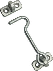 F.F. Group No 14 Door Hook Padlock Silver