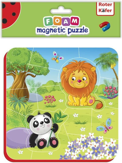 Παιδικό Puzzle Ζωολογικός Κήπος για 3+ Ετών 17pcs Roter Kafer
