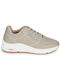 Skechers Arch Fit S-miles Damen Sneakers Taupe