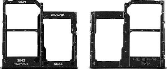 Βάση Κάρτας SIM & SD Μαύρο για Galaxy A41