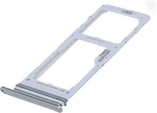 Βάση Κάρτας SIM & SD Λευκό για Galaxy Note 10 Lite