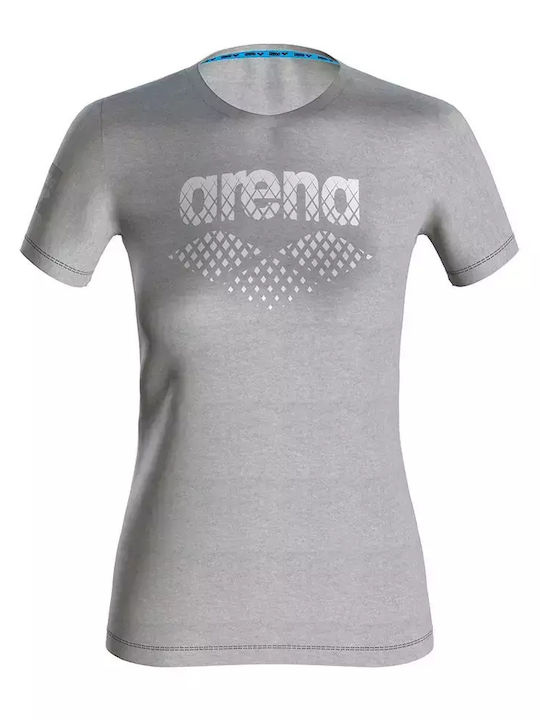 Damen T-Shirt Gray