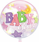 Μπαλόνι Bubble Baby Girl 55.8cm