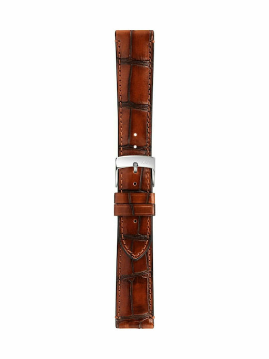 Morellato Tiepolo Leather Strap Brown 20mm