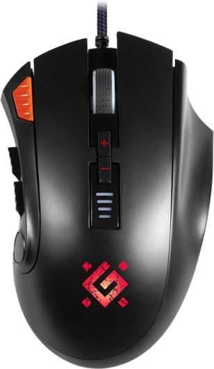 Defender GM-917 RGB Геймърска Мишка 12000 DPI Черен