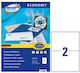 Avery 200 Selbstklebende A4-Etiketten 210x148.5mm