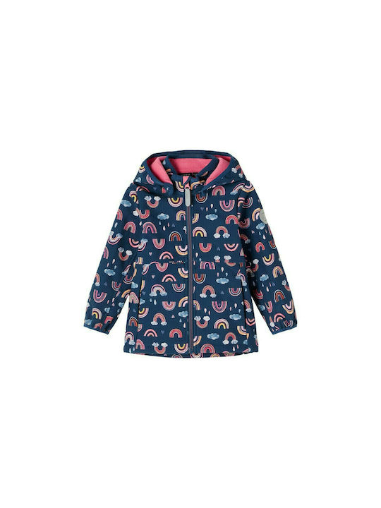 Name It Kids Casual Jacket short Hooded Blue