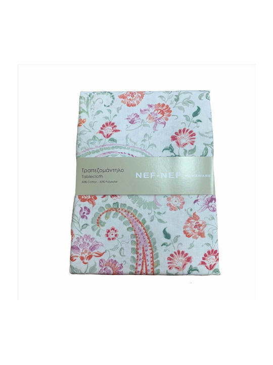 Nef-Nef Homeware Anais Cotton & Polyester Tablecloth Multi 140x180cm