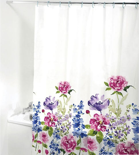 Cyclops Shower Curtain 180x180cm White