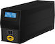Orvaldi ID800CH UPS Line-Interactive 800VA 480W με 2 Schuko Πρίζες