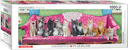 Cat Couch Puzzle 2D 1000 Pieces