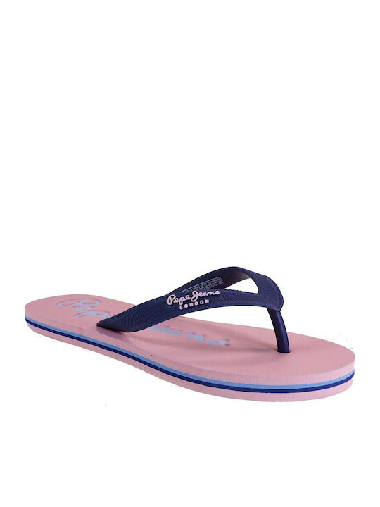 Pepe Jeans Bay Beach Women's Flip Flops Navy Blue