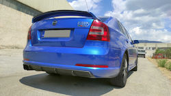 Motordrome Difuzor de Autoturism Partea din spate Compatibil cu Skoda Octavia Mk2 2004-2009