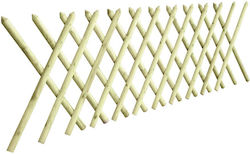 Showood Ξύλινος Φράχτης σε Μπεζ Χρώμα 1x2.5m