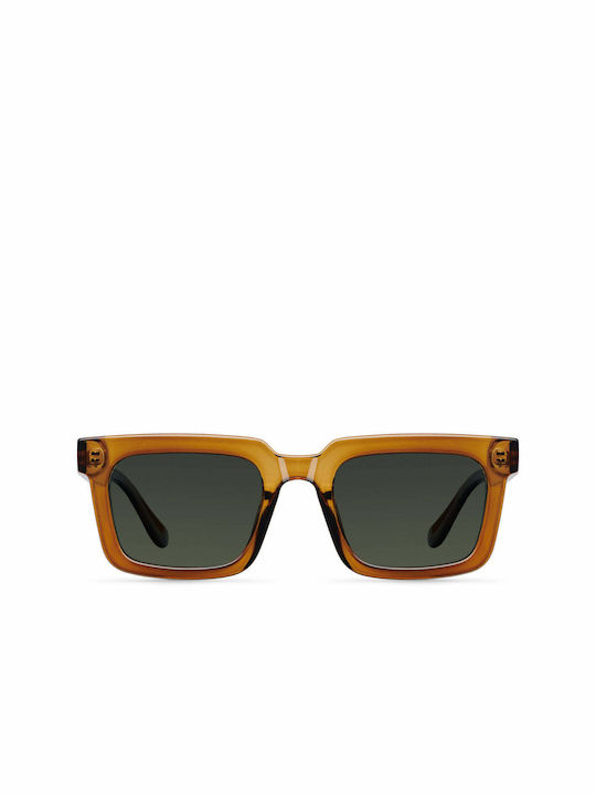 Meller Taleh Sunglasses with Mustard Olive Plastic Frame and Green Polarized Lens TA-MUSTARDOLI