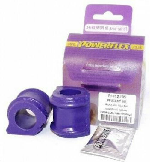 Powerflex Храсти вкл. VTS/VTR (1996-2003) за Citroen Saxo Peugeot 106 PFF12-105