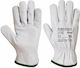 Portwest Driver Gray Leather Safety Gloves