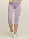 Bodymove Ausbildung Frauen Capri Leggings Lilac