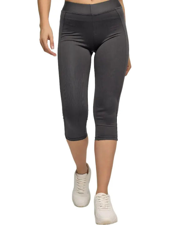 Bodymove Training Γυναικείο Cropped Κολάν Dark ...