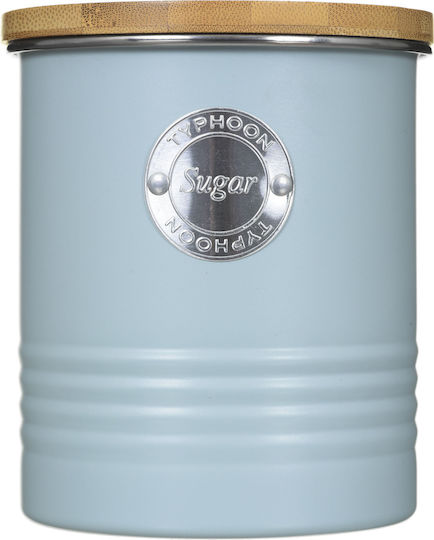 Typhoon Βάζο για Ζάχαρη με Καπάκι Μεταλλικό 1000ml 1τμχ