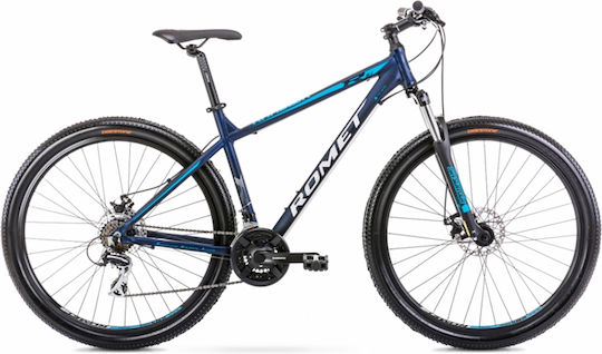 Romet Rambler R9.1 29" 2021 Μπλε Mountain Bike με 21 Ταχύτητες και Μηχανικά Δισκόφρενα
