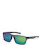 Pepe Jeans Unisex Sunglasses with Black Plastic Frame and Green Lens PJ7375P C3