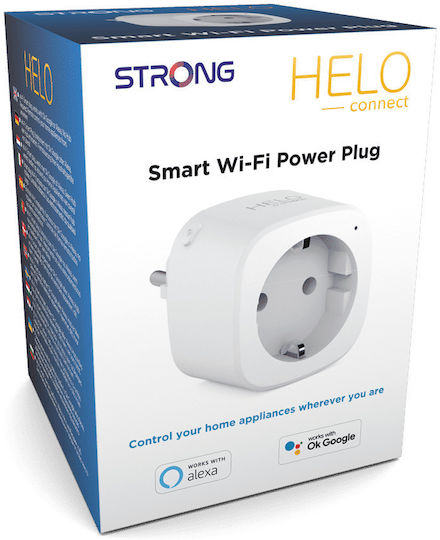 Strong Smart Einzelne Steckdose mit Schalter