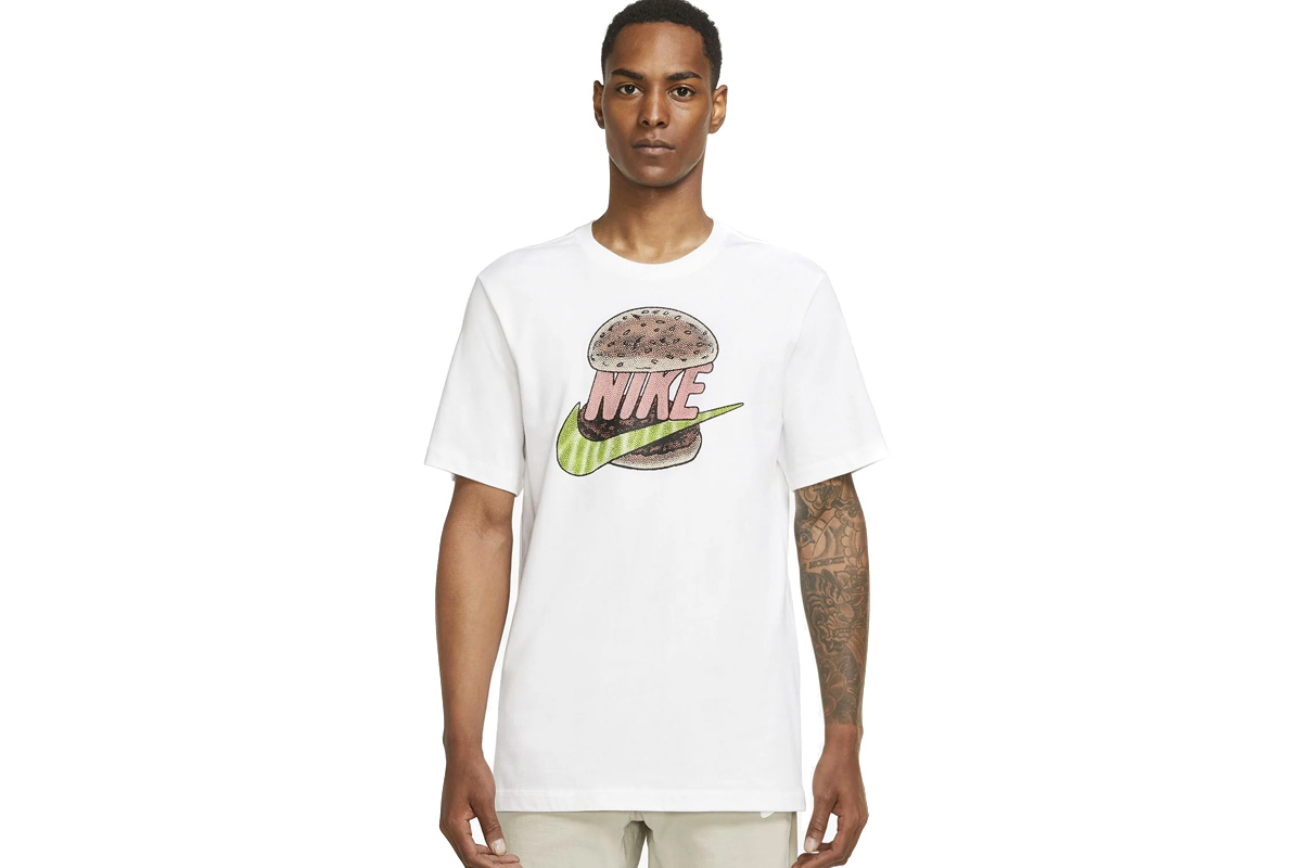 Nike Sole Food Burger Ανδρικό Tshirt Λευκό DN5169100 Skroutz.gr