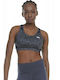 Body Action Women's Sports Bra without Padding Dark Grey