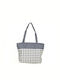 MiandMi Fabric Beach Bag Gray