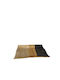 Karvounis Dekorative Platte Rechteckig Keramik Brown/Gold 1Stück 32x24x4.5cm