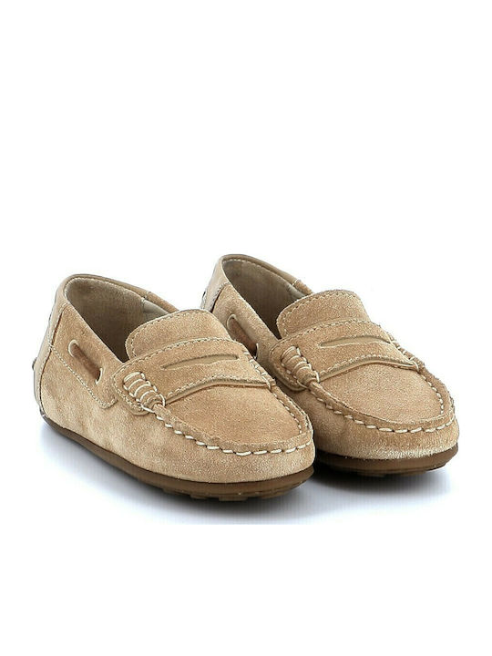 Mayoral Suede Παιδικά Μοκασίνια Μπεζ Mayoral Suede Παιδικά Μοκασίνια Μπεζ