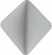 Fan Europe Kite Modern Lamp Wall with Integrated LED and Natural White Light 17.5x17.5x8cm