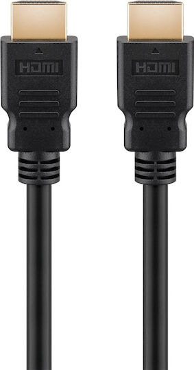Goobay HDMI 2.1 Ultra High Speed 48Gbps 4K 120Hz HDR VRR Kabel HDMI-Stecker - HDMI-Stecker 2m Schwarz