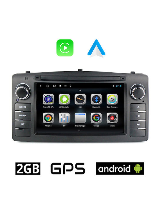 Car Audio System for Toyota Corolla 2000-2007 (Bluetooth/USB/AUX/WiFi/GPS) with Touch Screen 7" TO98