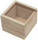 Faitakis Pack Box for Wedding Favors Made of Plexiglass with Plexiglass Drawer Lid 6.5x6.5x6.5cm 1pcs