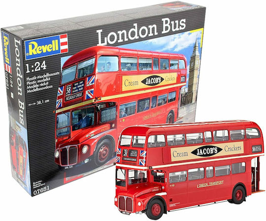Revell London Bus Φιγούρα Μοντελισμού Αυτοκίνητο 391 Κομματιών σε Κλίμακα 1:24 38.1εκ.