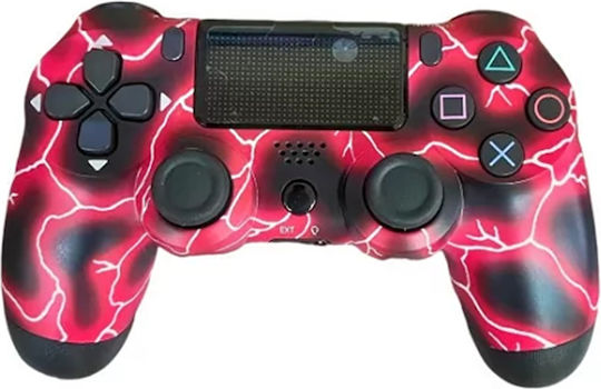 Doubleshock 4 Ασύρματο Gamepad για PS4 Red Thunder