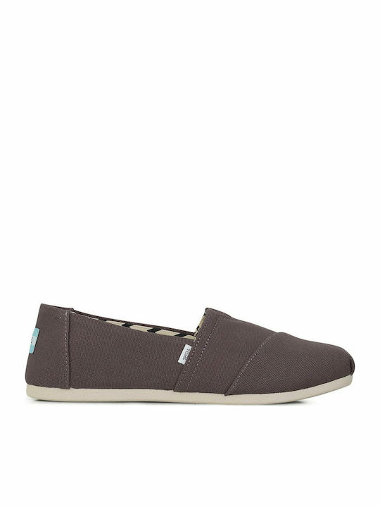 Toms Alpargata Stoff Damen Espadrilles in Gray ...