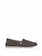 Toms Stoff Damen Espadrilles in Gray Farbe