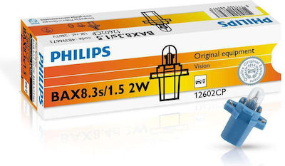 Philips Lămpi Autoturismului BAX-Bax8.3s/1.5 12V 2W 1buc