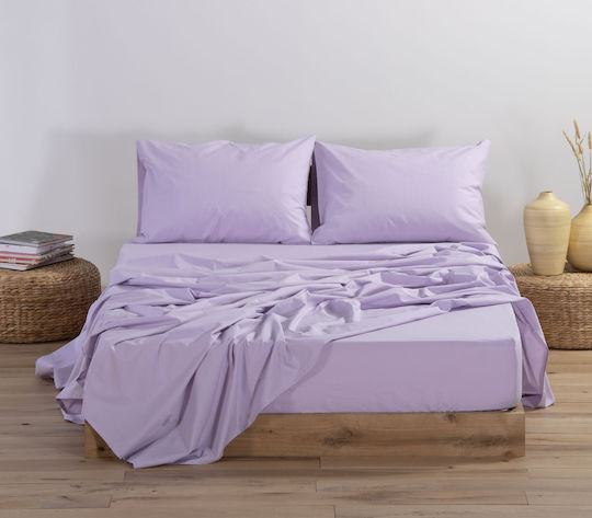 Nef-Nef Homeware Basic Υπέρδιπλο 240x270εκ. 1159 Lavender Nef-Nef Homeware Basic Υπέρδιπλο 240x270εκ. 1159 Lavender