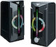 Aula N-522 2.0 Speakers with RGB 6W Black