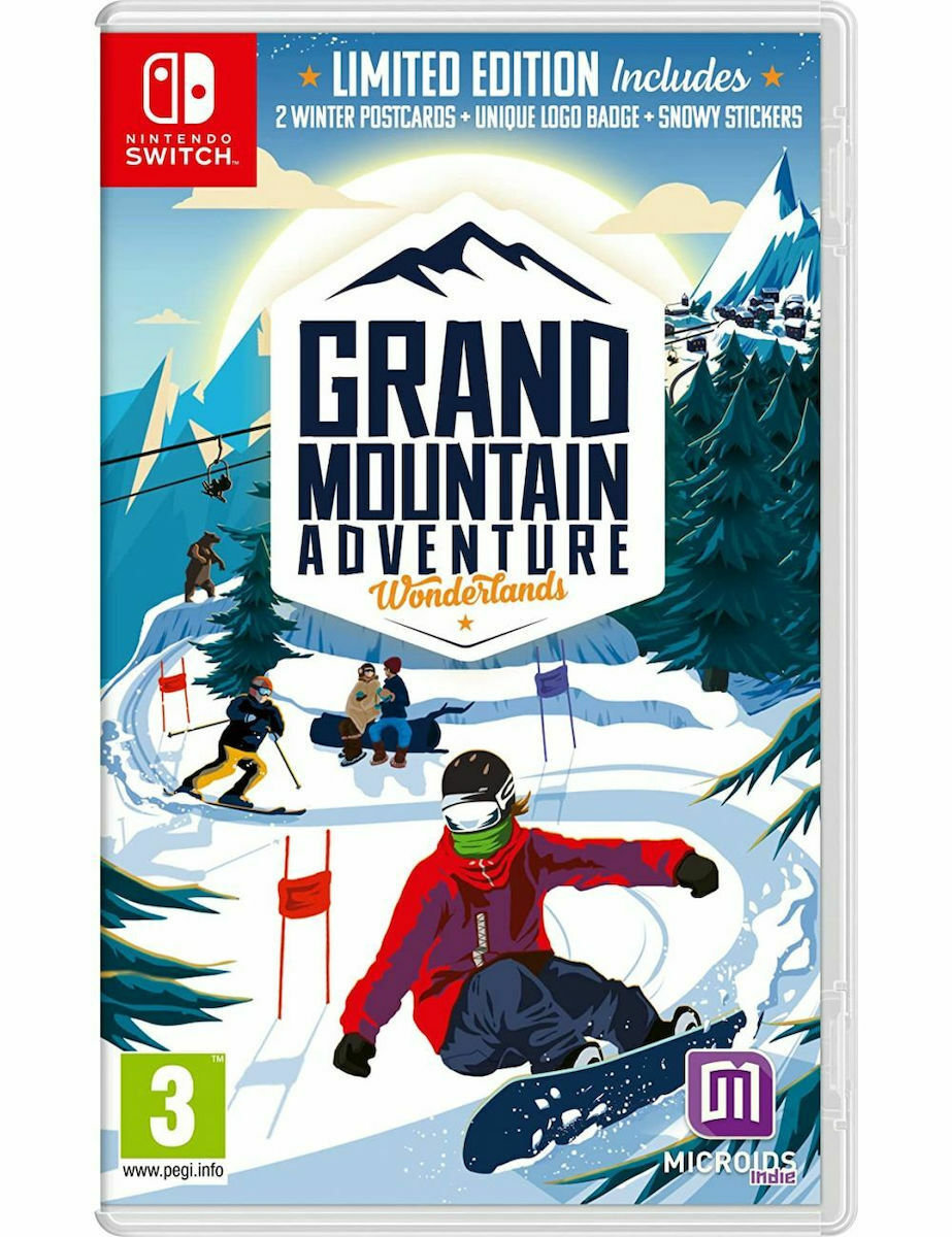Grand Mountain Adventure Wonderlands Limited Edition Switch Game