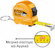 Ingco Tape Measure with Auto-Rewind 13mm x 2m